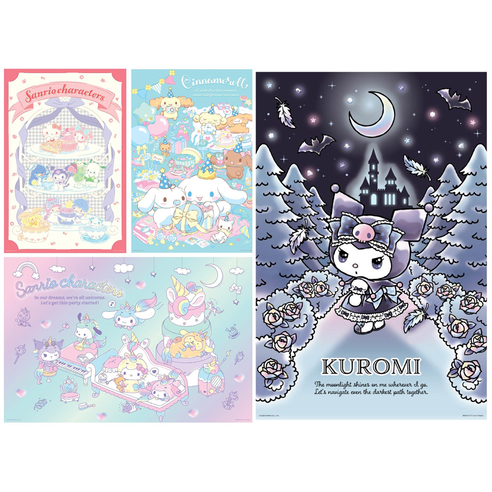Sanrio characters拼圖1000片