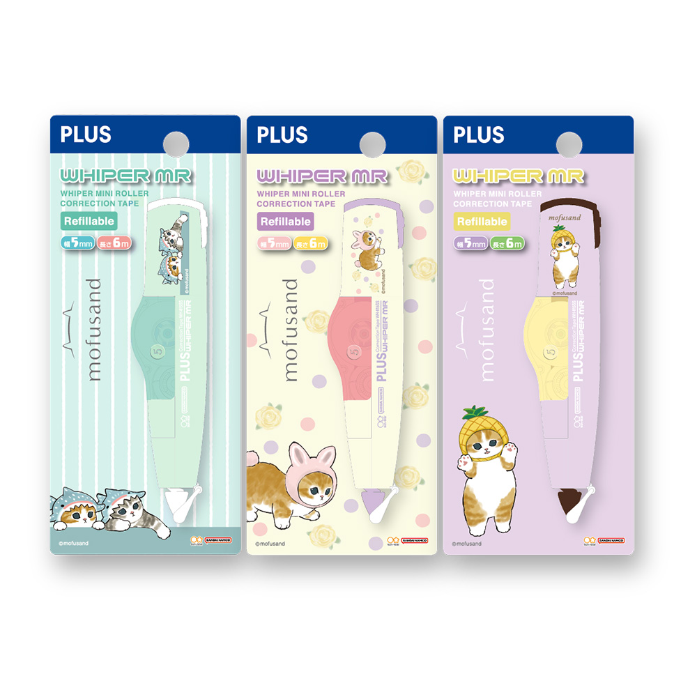 PLUS智慧型滾輪修正帶限定版 貓福珊迪