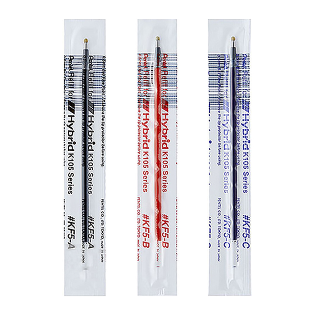Pentel 百點中性原珠筆芯 KF5