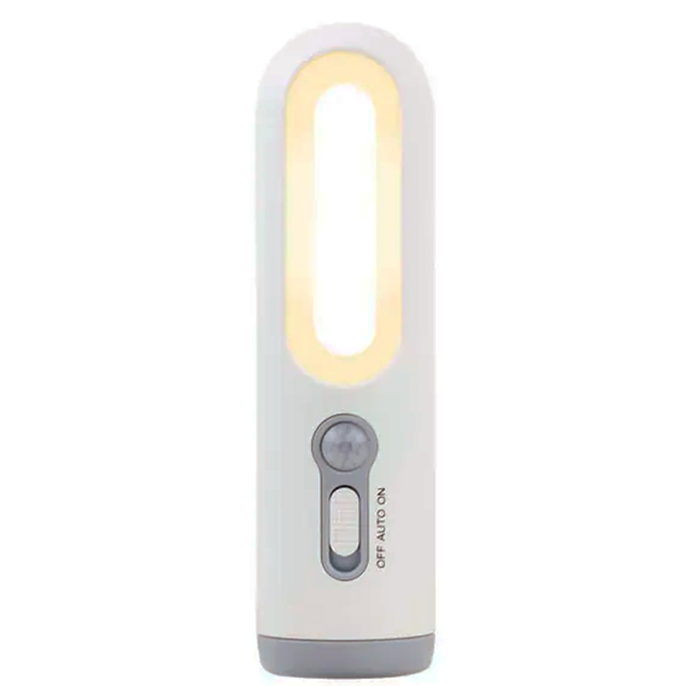 INTOPIC 二合一手電筒人體感應夜燈(白色)GW-SL-003