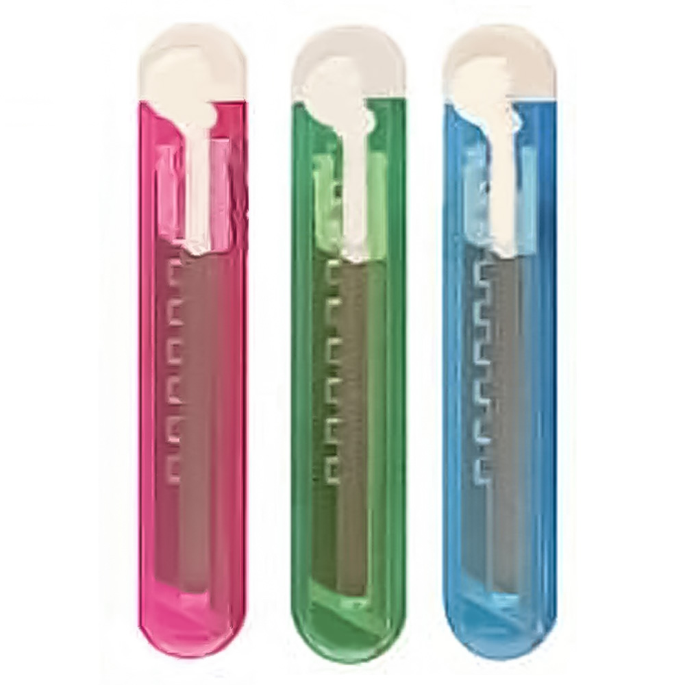 F101金小小透明美工刀 (顏色隨機出貨)