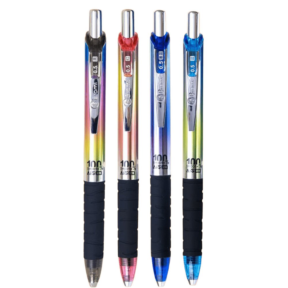 布拉米暢行自動中性筆 藍芯(款式隨機出貨)