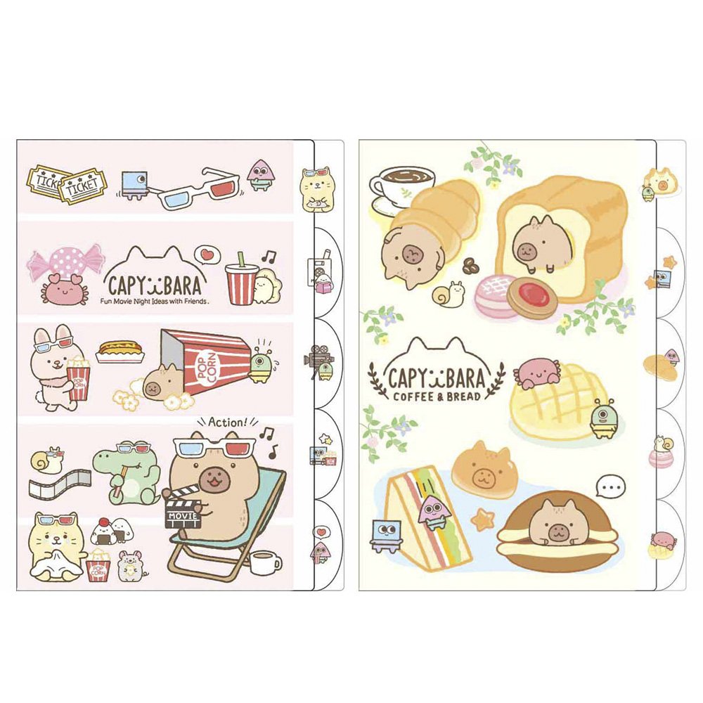 水豚 5層L型書夾A