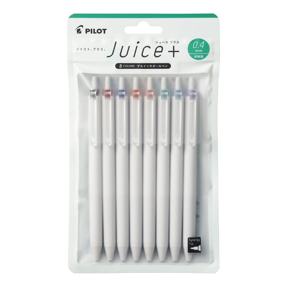 PILOT JUICE 果汁筆Plus 0.4 8色組