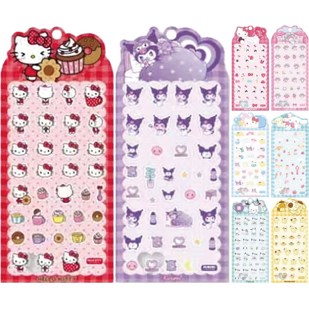 三麗鷗家族浮雕貼紙