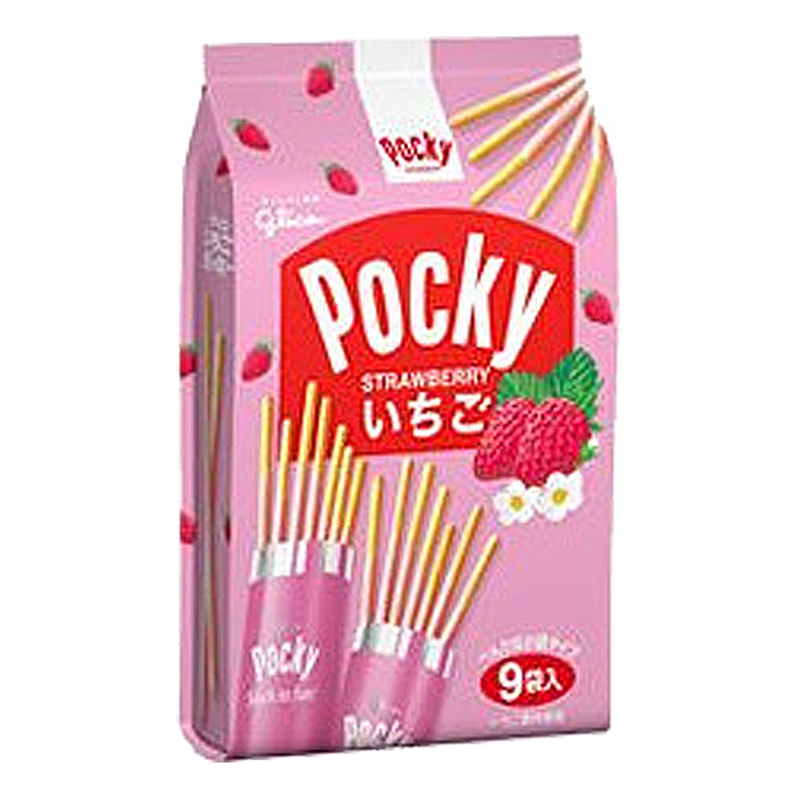 Pocky固力果9袋草莓棒119g