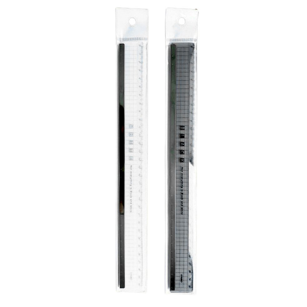 B&W 皇家學人30公分鐵邊尺