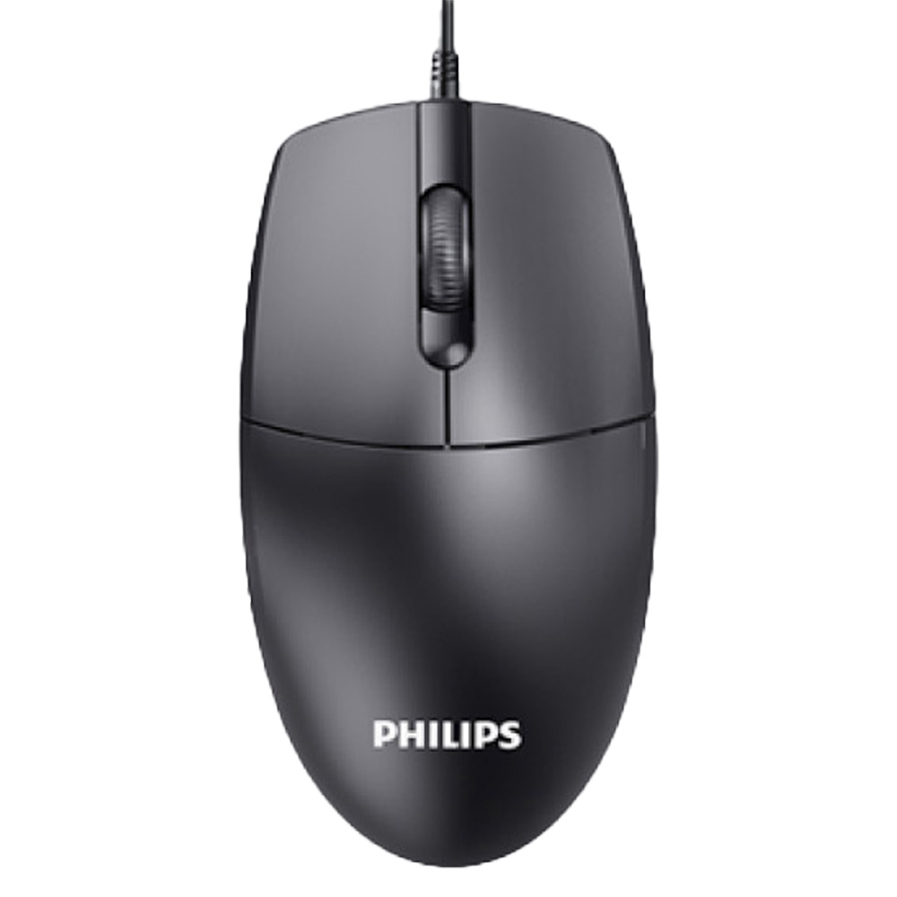 PHILIPS 3鍵式有線滑鼠-SPK7247B