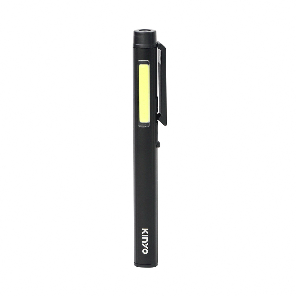 KINYO (可驗鈔)充電式多功能筆燈 LED655