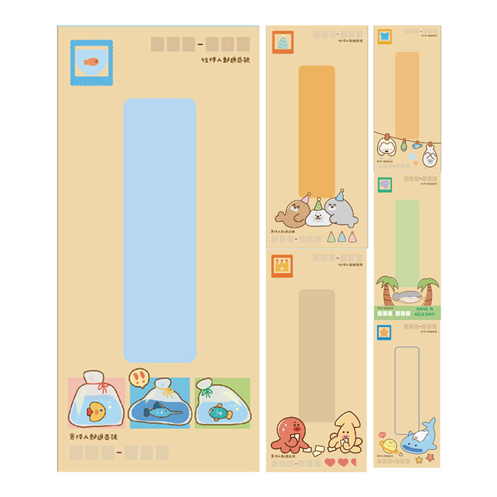 牛皮直式標準信封(L)(款式隨機出貨)