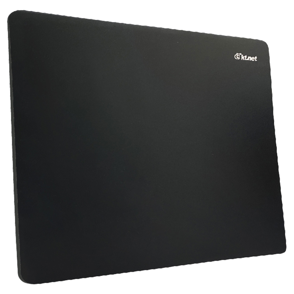 ktnet MP10高耐磨PVC橡膠鼠墊220*180mm(黑色)
