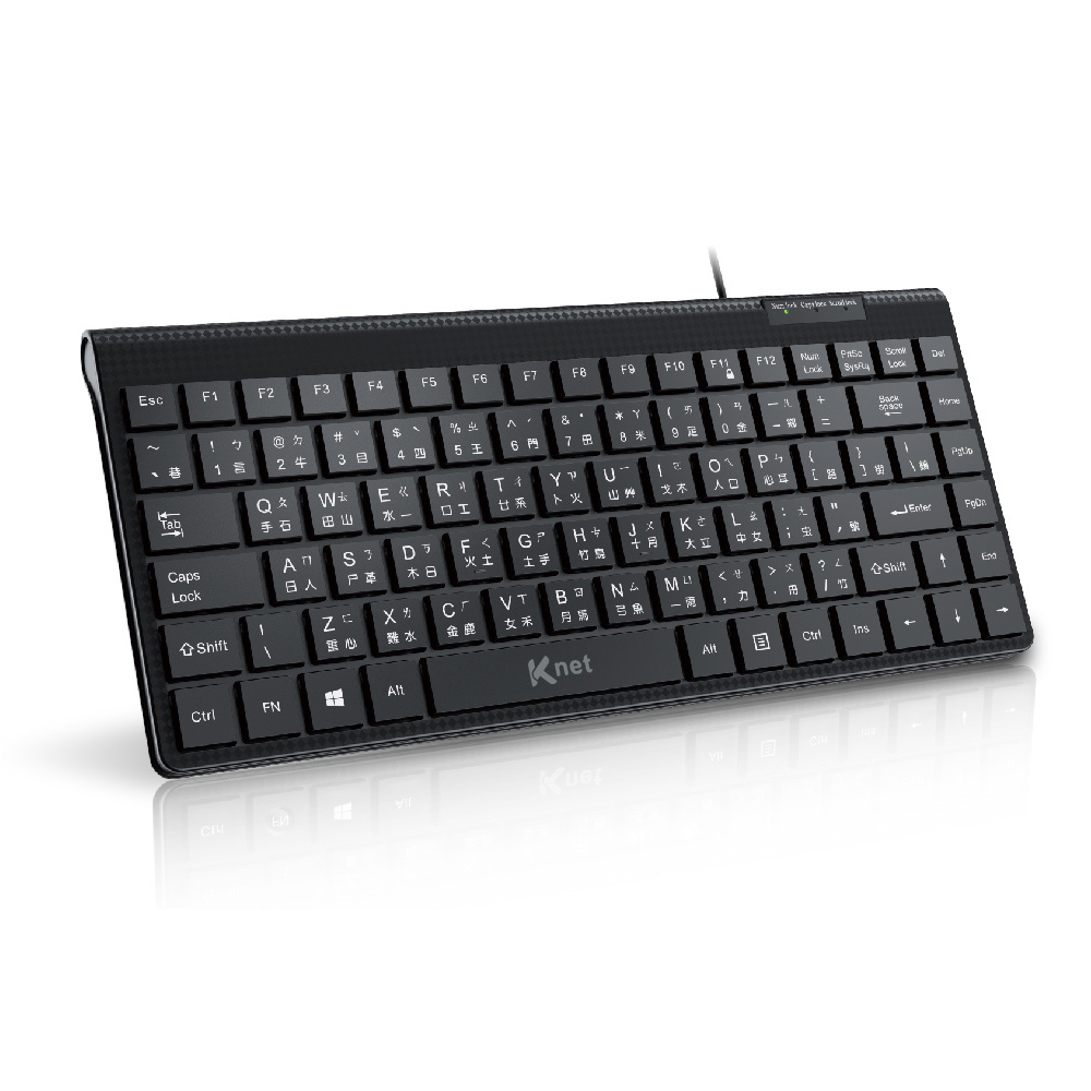 Kt.net S580 MINI有線小鍵盤 USB黑色