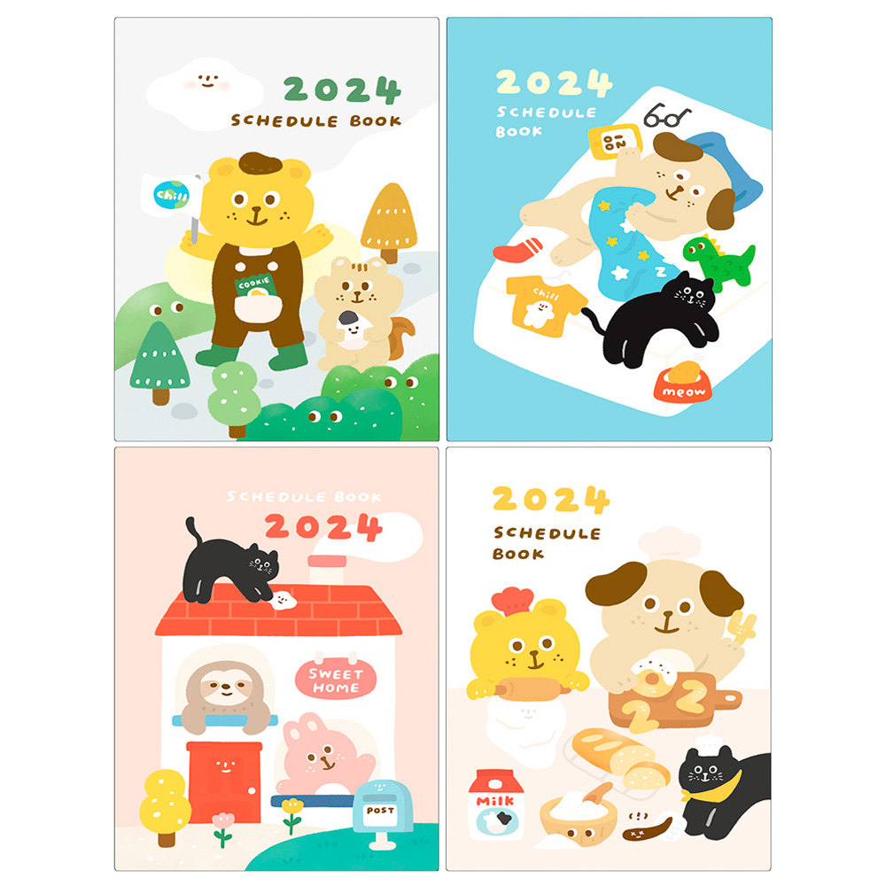 森活趣 2024年 32K年度手帳 UENP0100  (款式隨機出貨)