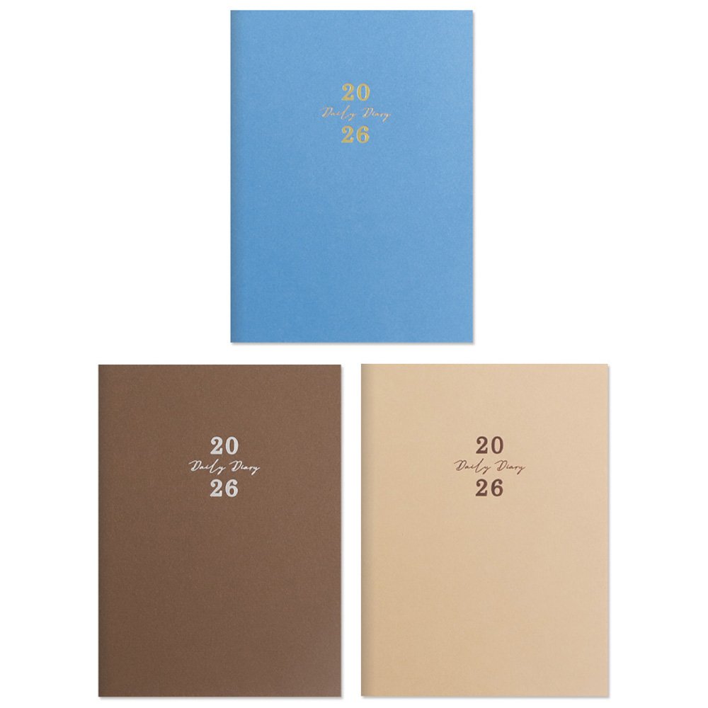 2026年A6日誌內頁(1日1頁)