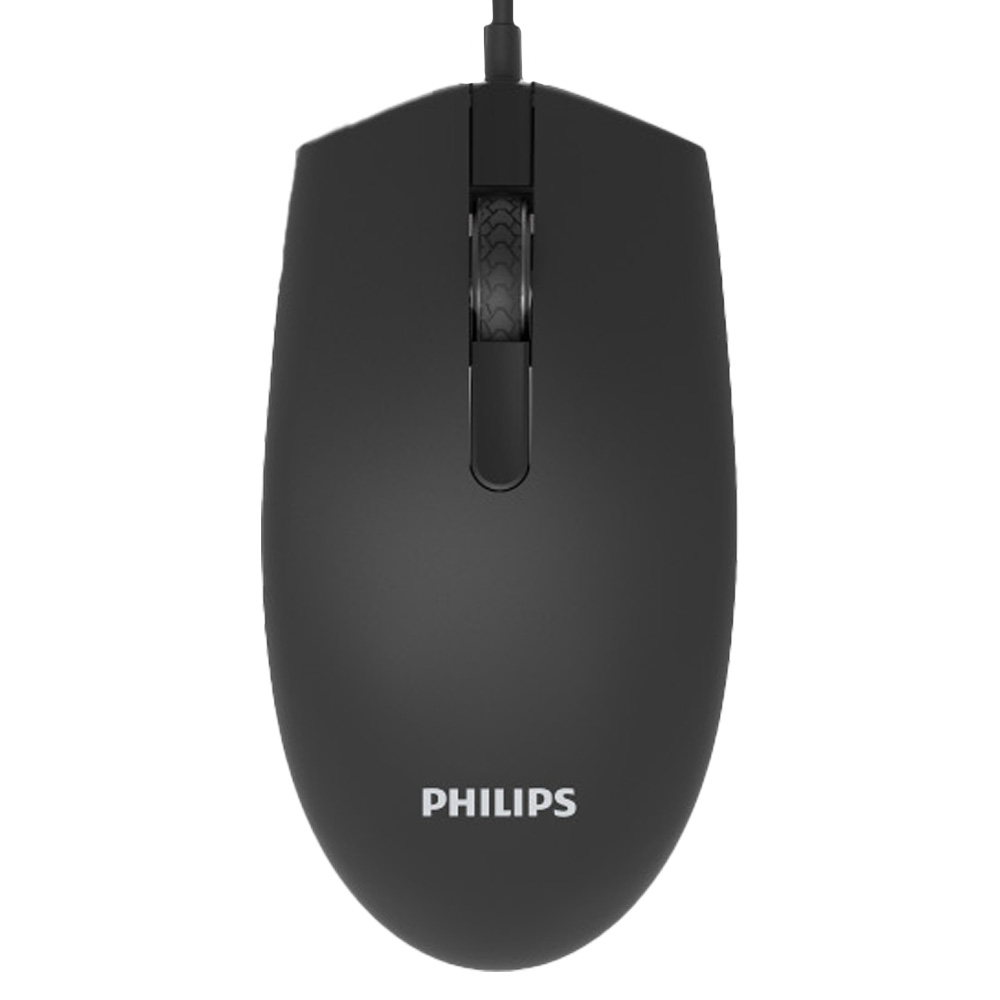 PHILIPS 3鍵式有線滑鼠