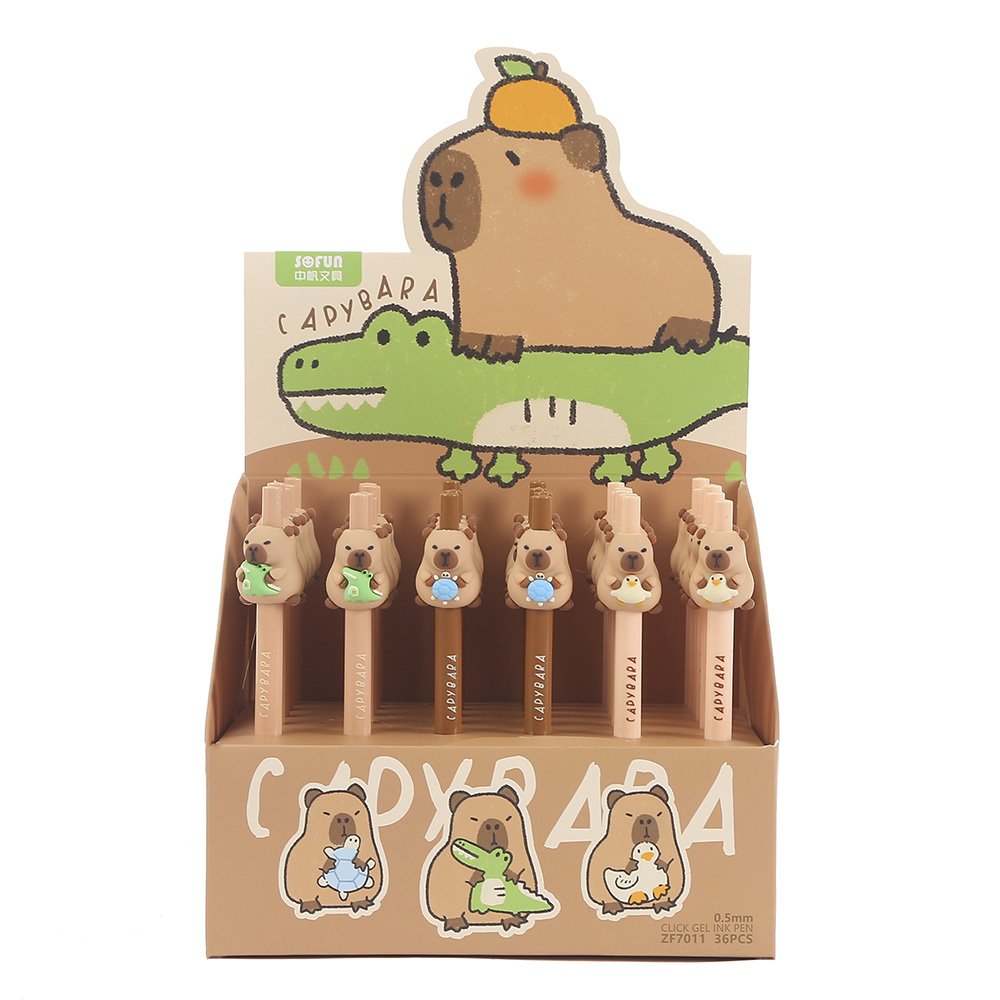 卡皮巴拉按動永恆鉛筆