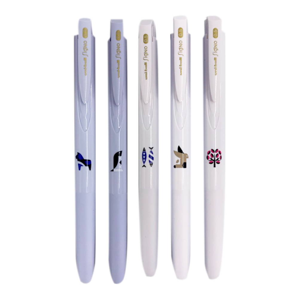 三菱限定UNI-BALL SIGNO 藍芯自動鋼珠筆