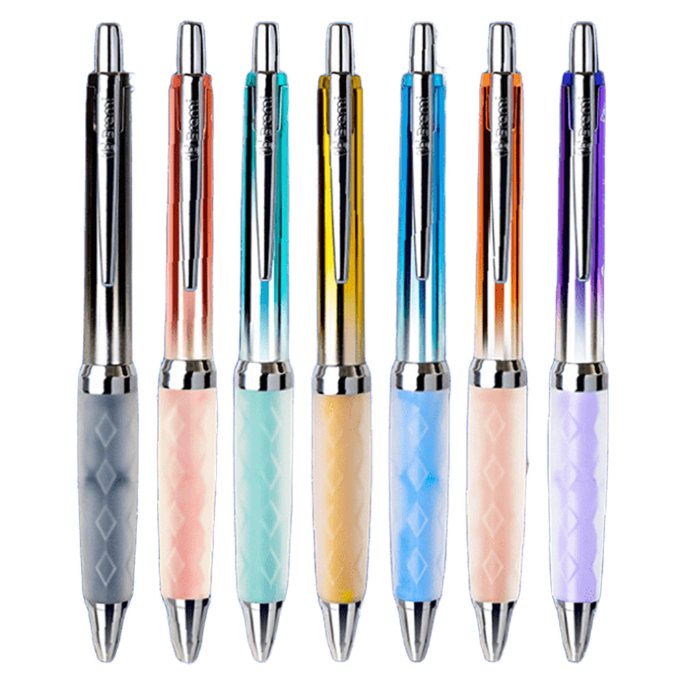 布拉米星域分子鏈自動中性筆 藍芯 (款式隨機出貨)