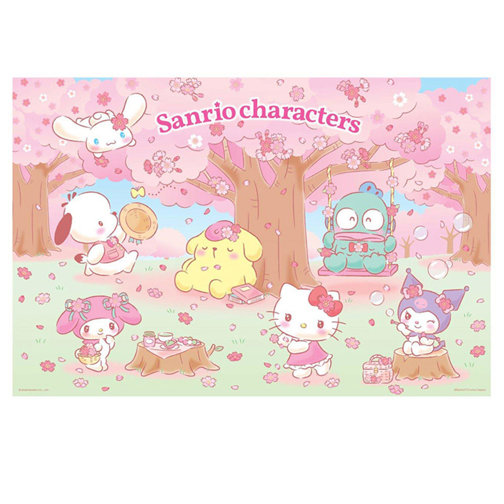 Sanrio characters花見賞櫻日拼圖1000片