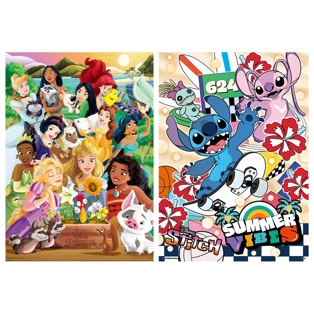 Disney Princess公主/Stitch史迪奇 拼圖520片