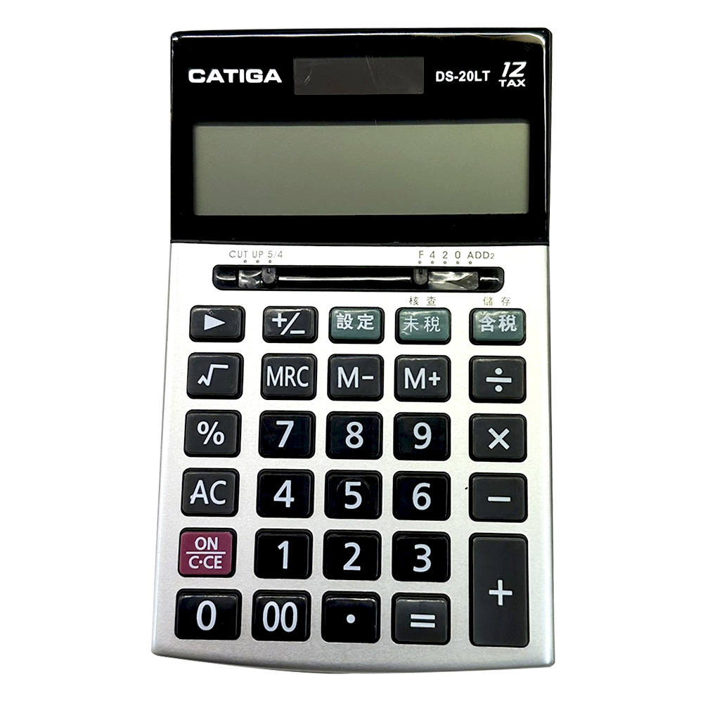 CATIGA DS-20LT稅率桌型計算機