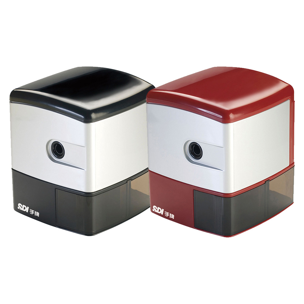 (網路限定販售)SDI 滾刀式電動削鉛筆機(顏色隨機出貨)