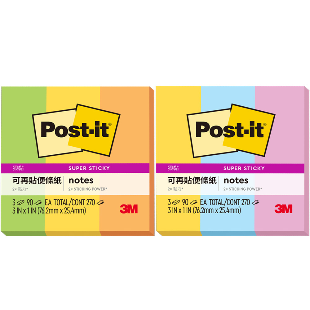 3M 狠黏利黏 便條紙631S