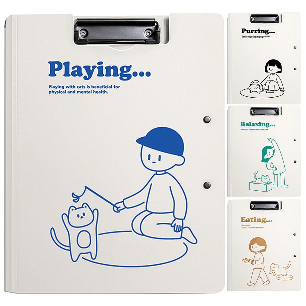 A4丹麥文件夾 (款式隨機出貨)