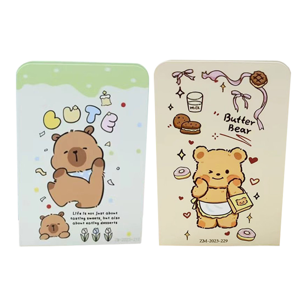 可愛卡通風格書檔(款式隨機出貨)