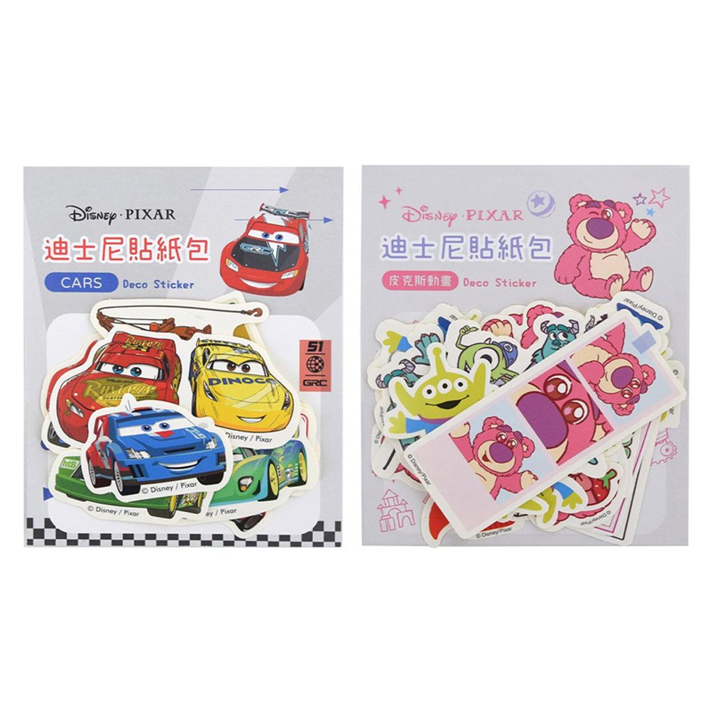 迪士尼貼紙包-皮克斯動畫 CARS
