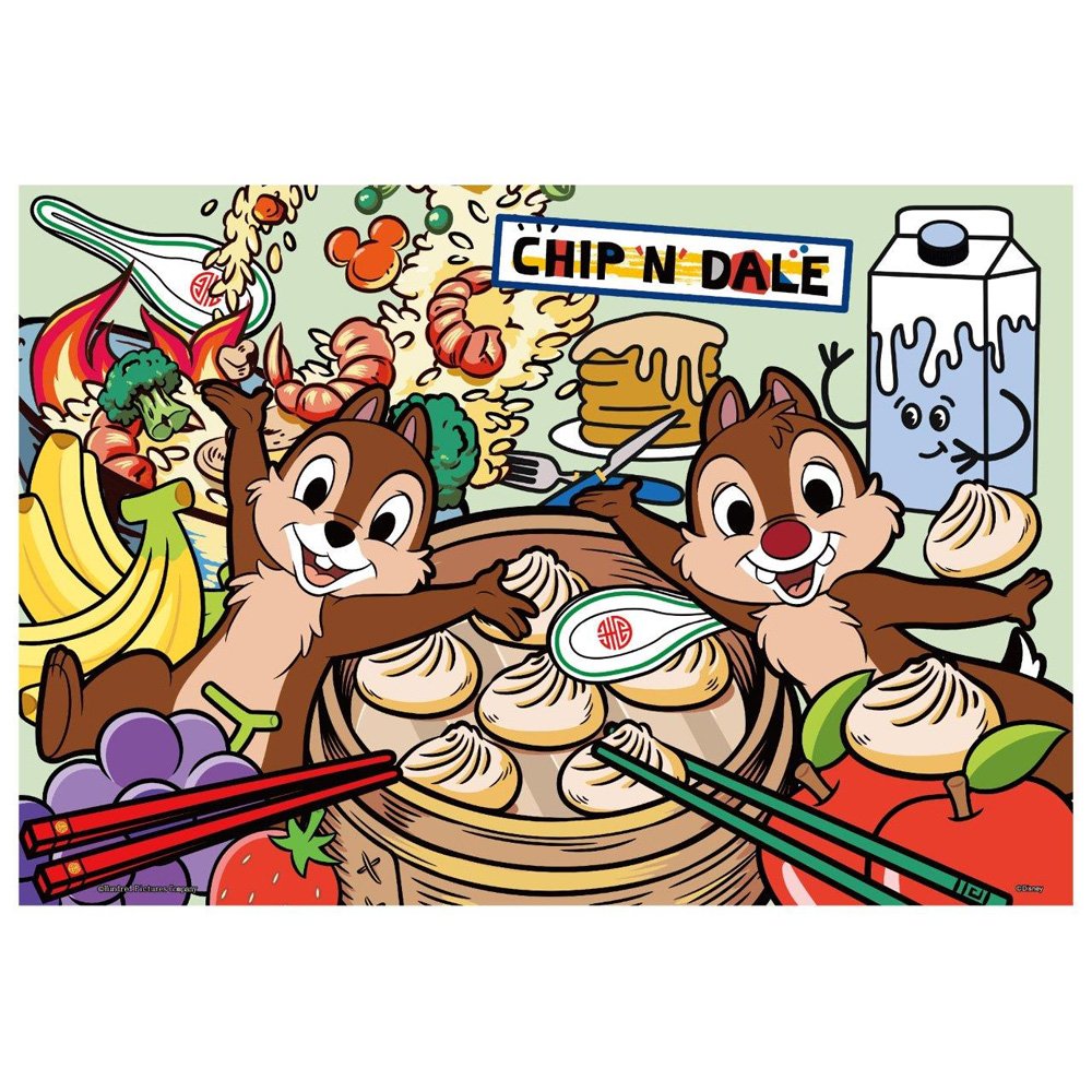 Chip an， Dale奇奇蒂蒂(4)拼圖300片