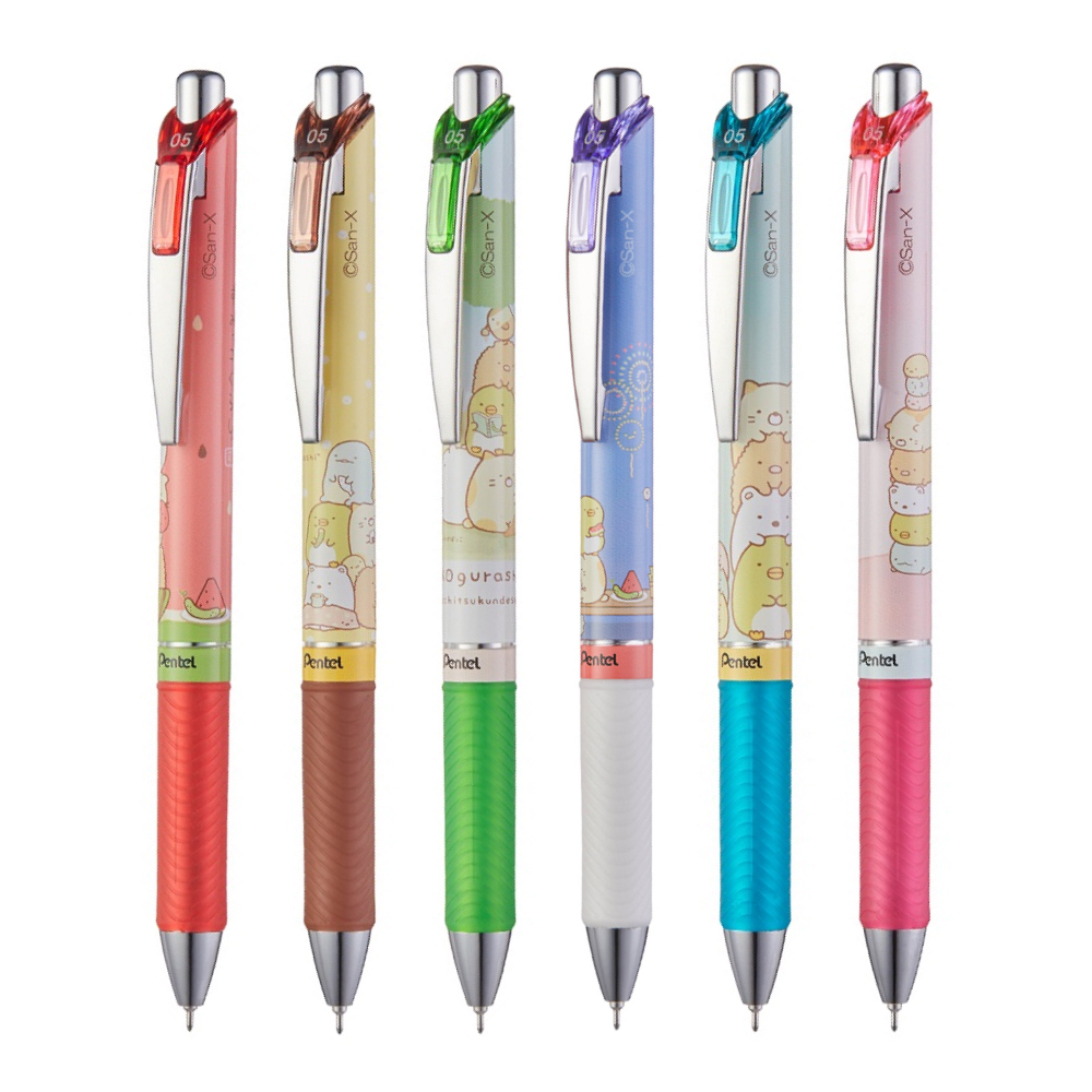 Pentel ENERGEL角落生物極速鋼珠筆 BLN75SM01-C