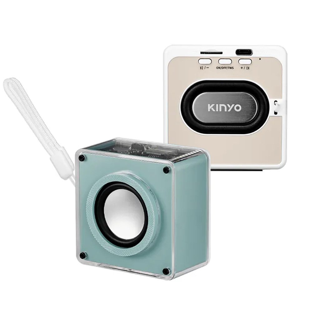 KINYO BTS-760G 方塊酥藍牙喇叭