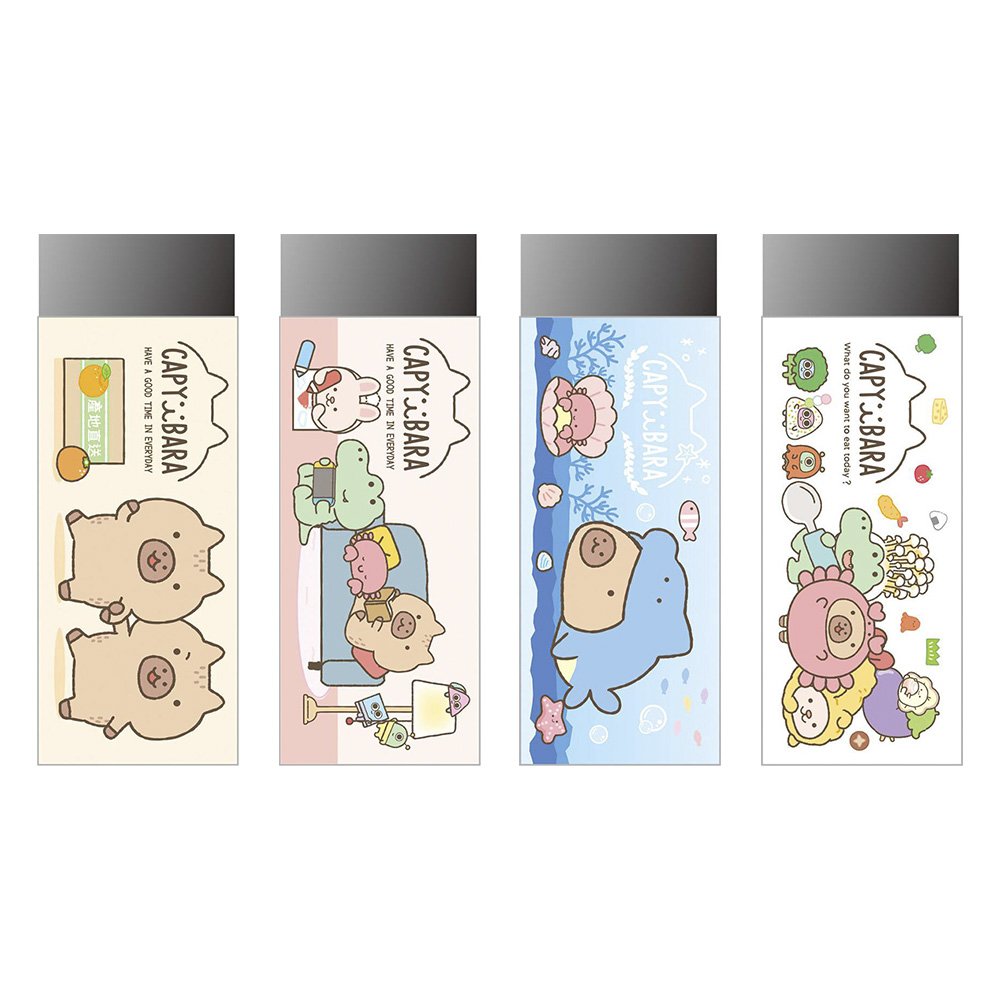 水豚橡皮擦 (黑)