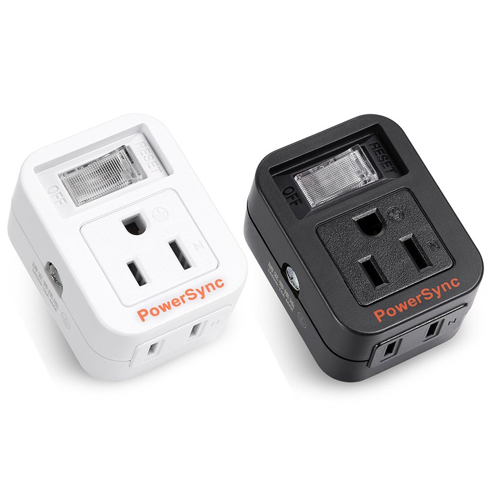 PowerSync 2P/3P1開2插防雷擊壁插
