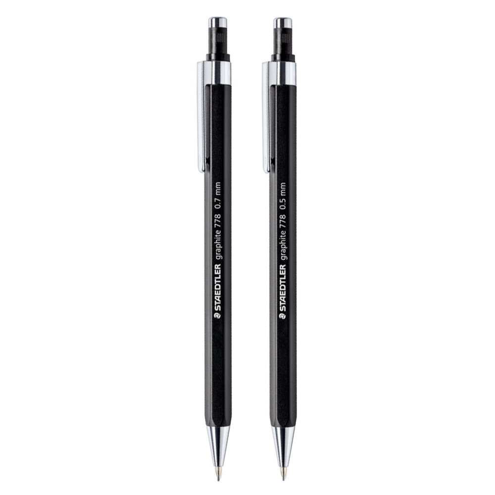 (網路限定販售)STAEDTLER施德樓 MS778六角形自動鉛筆0.5/0.7-黑