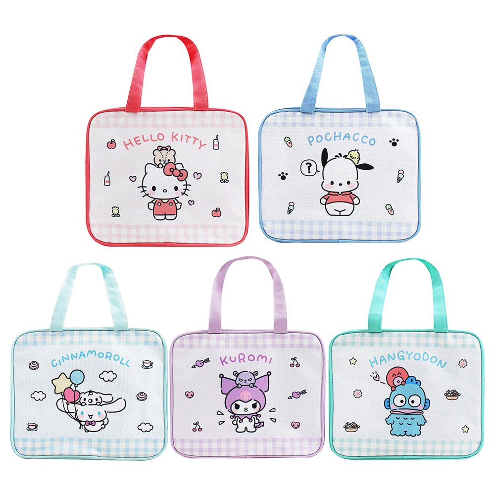 三麗鷗 方型手提便當袋