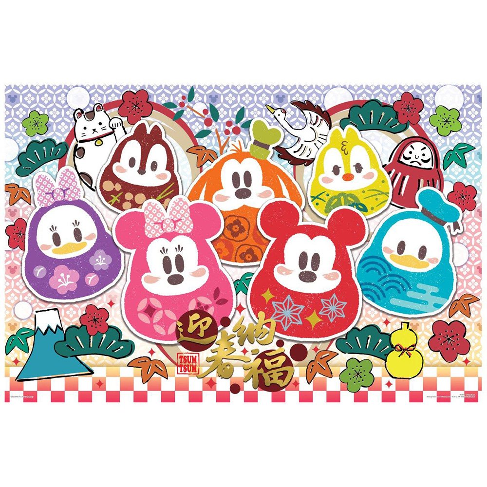 Disney  Tsum Tsum福到翁拼圖1000片