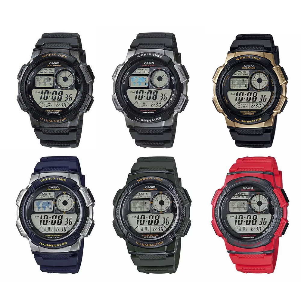 CASIO Digital手錶 AE-1000W