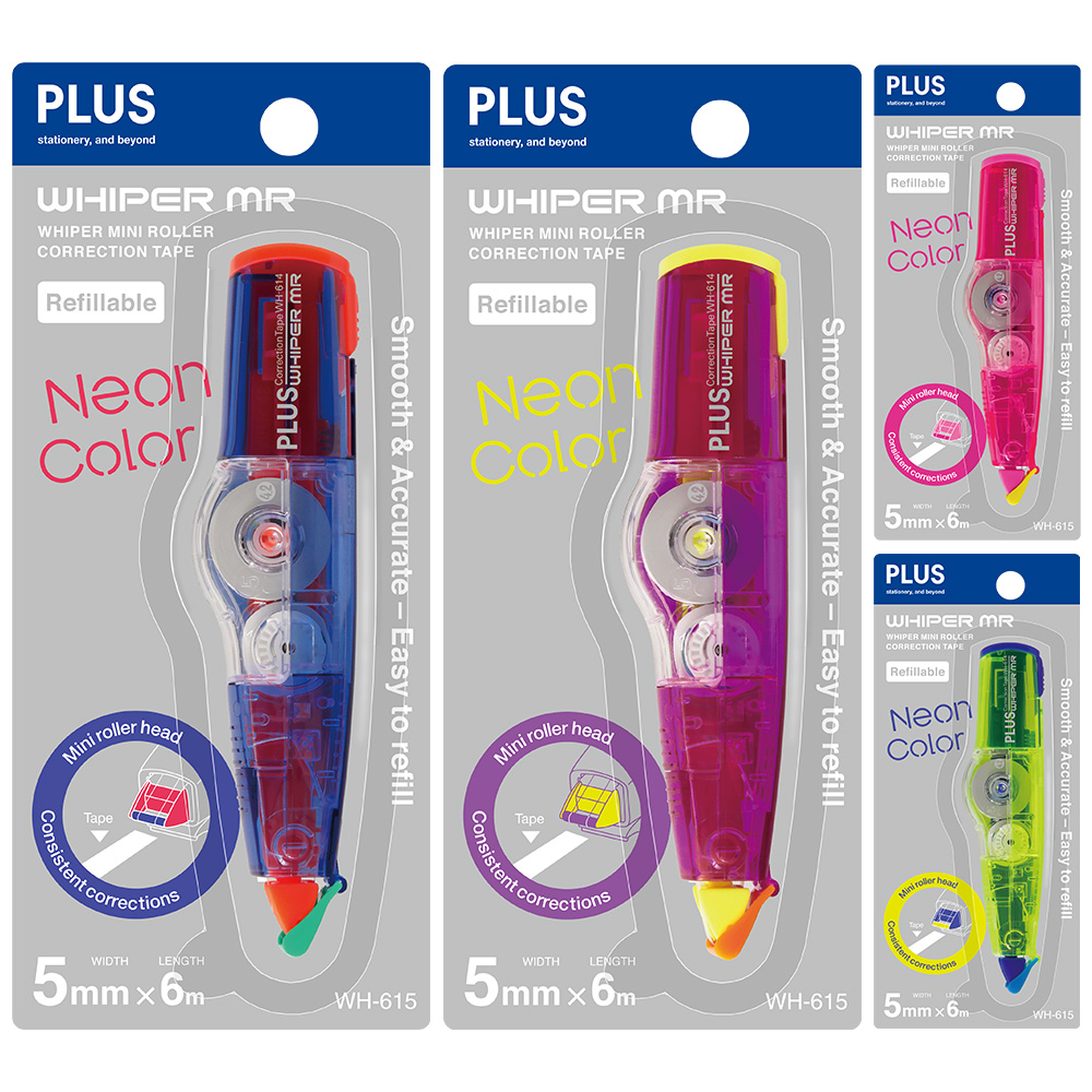 PLUS Neon智慧型修正帶5mm*6M