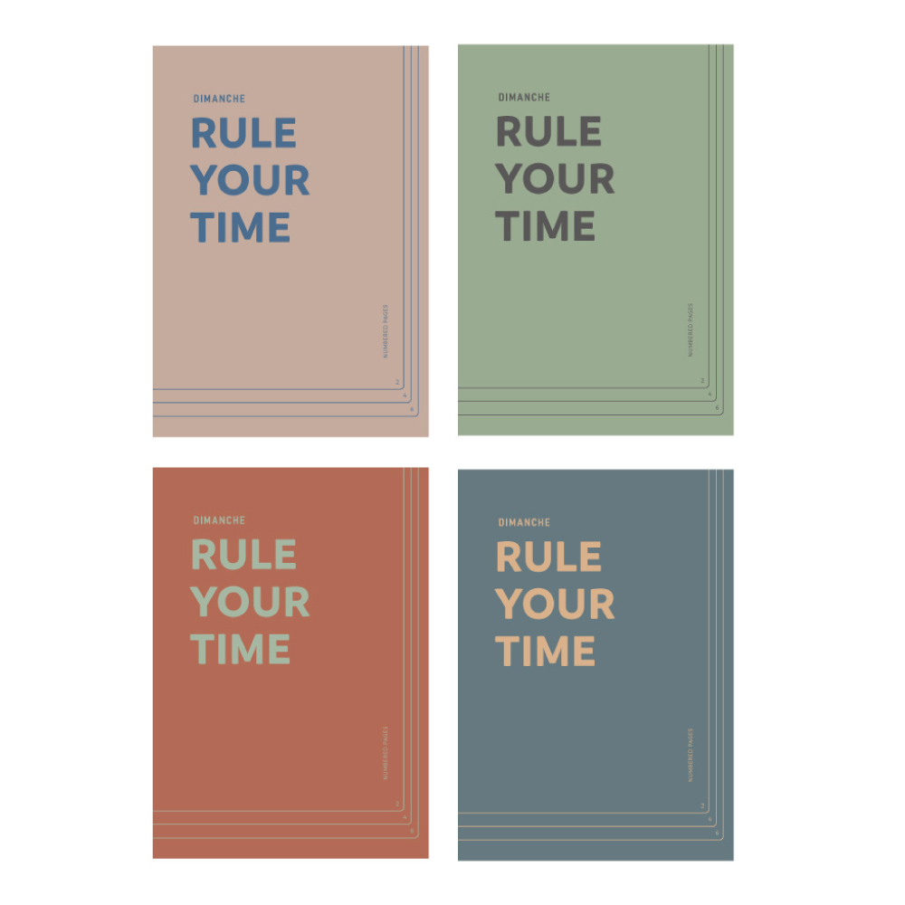 Rule Your Time 頁碼筆記本 v.3