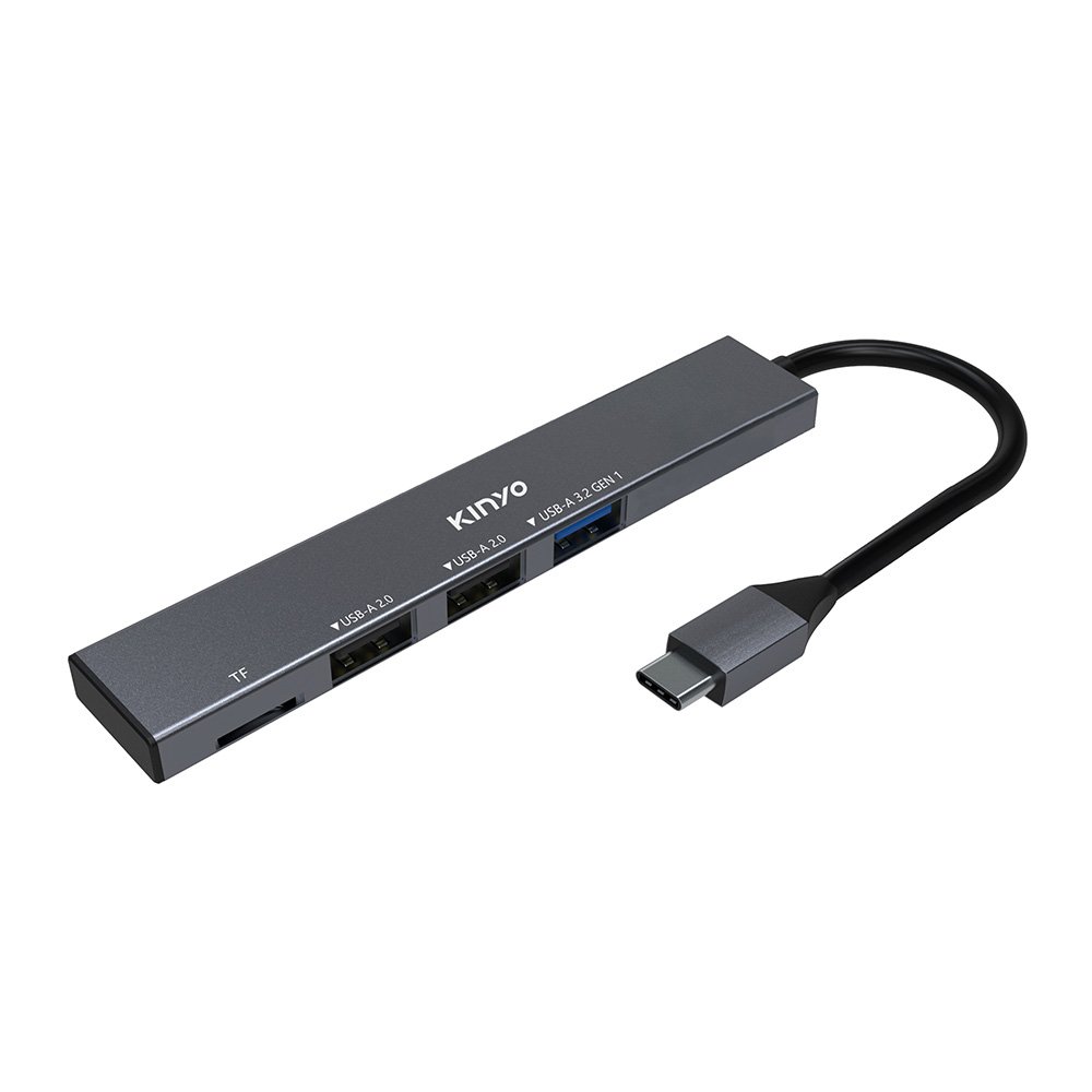 KINYO HUB33C TypeC 3PORT讀卡集線器