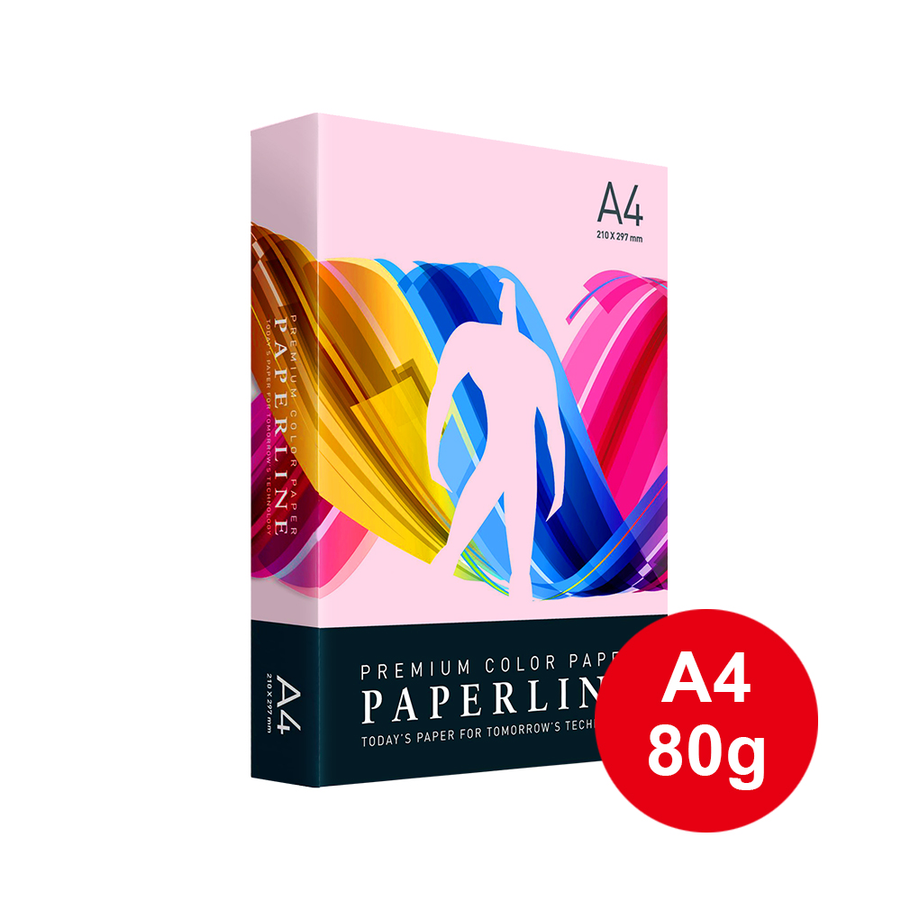 PAPERLINE A4 #170 桃紅色影印紙 80g