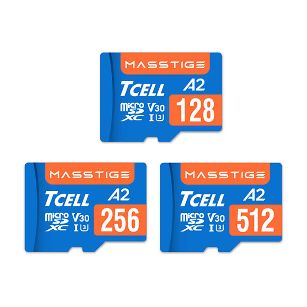 TCELL冠元microSDXC  MASSTIGE A2 U3 V30 記憶卡