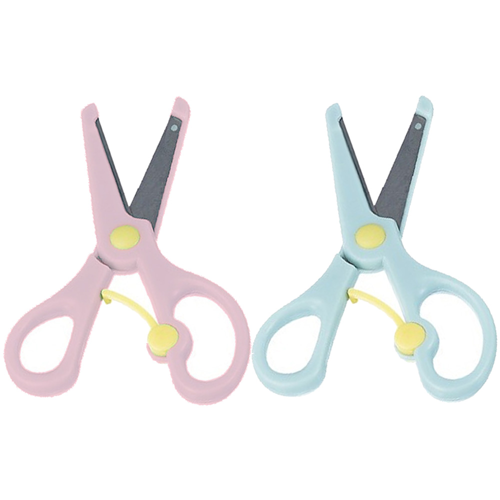 簡易安全剪刀 (顏色隨機出貨)