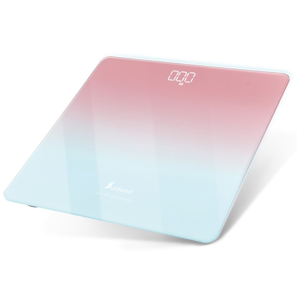 LED隱屏輕薄電子體重計-漸層