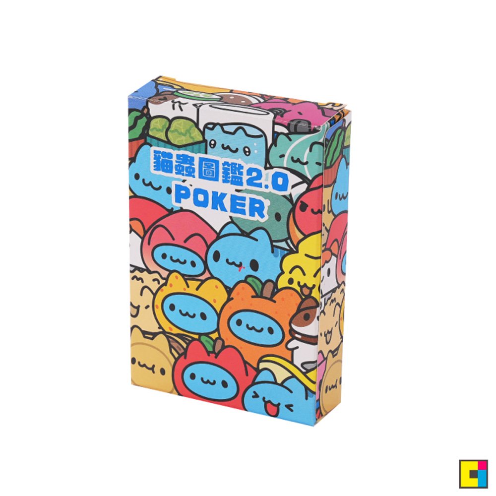 [貓貓蟲-咖波] 貓蟲圖鑑2.0撲克牌