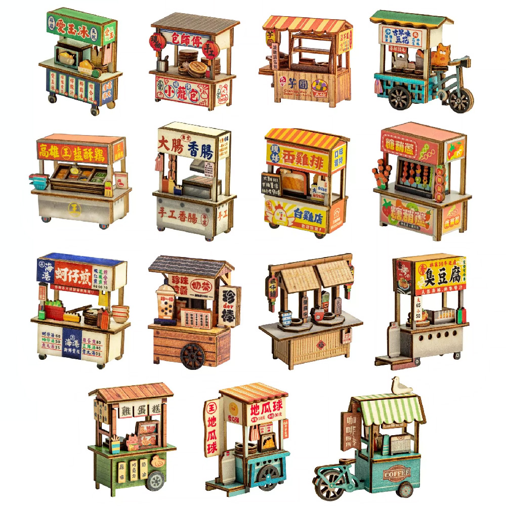 攤車磁鐵組裝版