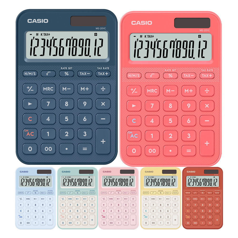CASIO 12位糖果計算機