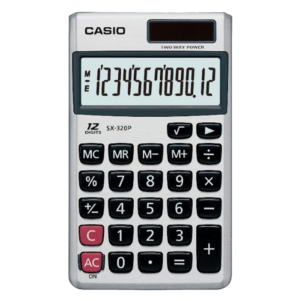 CASIO 國家考試機型計算機 SX-320P(國家考試指定機型)